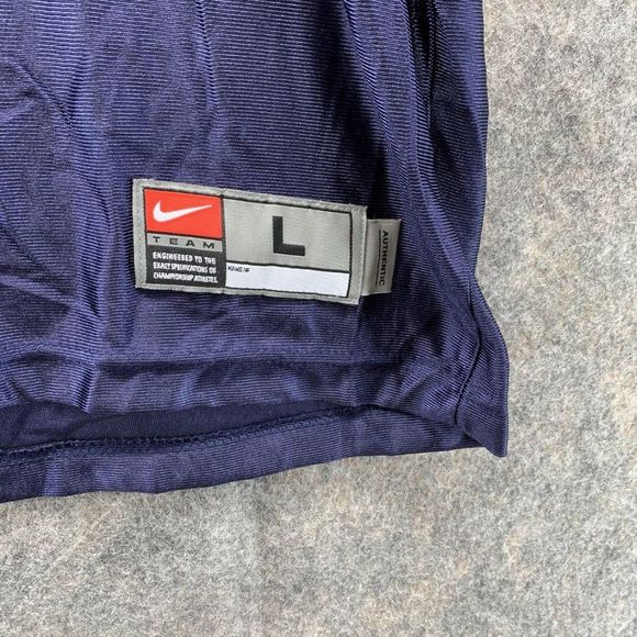 Nike Jersey Shirt Men Large Adult Blue Red 10 Arizona Outdoors Athletic Vintage - Picture 3 of 14